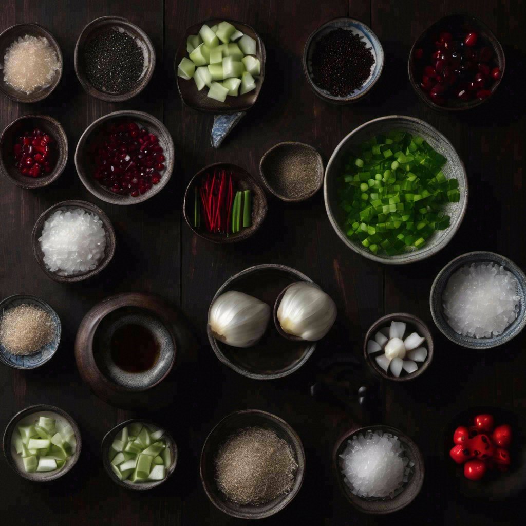 搭配食材展示图